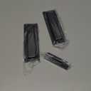 Pocket Door Handles and Edge Pull Matte Black, 6Inch Handles Hardware Latch,Recessed Finger Flush Pulls,for Closet,Sliding,Barn Door