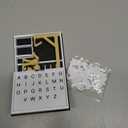 KOSIMI PlayBook'd - Hangman Game Magnetic Cowboy, Vocabulary Words Spelling Challenge Table Game, Hangman Challenge Game,Portable Books Design Board Game