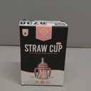 GROSMIMI Spill Proof no Spill Magic Sippy Cup with Straw with Handle for Baby and Toddlers, Customizable, PPSU, BPA Free 6 oz (Pink)