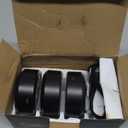 EZVALO Picture Lights for Wall, 2000mAh Rechargeable Battery Magnetic Poster Lights with 3 Color Temps & 12 RGB, Remote Dimmable Timer Painting Light, Wall Decor Light for Art Display, Frame (3 Pack) (Black)