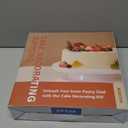 Kootek 71PCs Cake Decorating Kit, Baking Supplies Tools - Includes Cake Stand Turntable, 12 Icing Piping Tips Set, 2 Frosting Spatulas, 3 Scrapers, 50+2 Piping Bags, Coupler, Video Tutorial, Booklet (Blue)