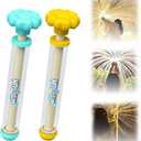 Romantic Firework Water Spray Gun for Couples, 3 Spray Modes (Fireworks/Fan/Jet), High Pressure Pull-Out Sprinkler Spray Gun, Summer Pool & Beach Party (2Pcs)
