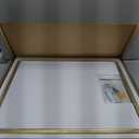 TETOTE 24 x 30 Gold Bathroom Mirror Brushed Gold Metal Framed Vanity Mirror, Tempered Glass, Wall Mounted for Bathroom, Entryway, Bedroom, Living Room(Horizontal/Vertical)