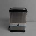 Stainless Steel Step Pedal Bin, Kitchen Trash Bag 2.11 Gal ,8 L