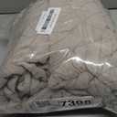 Genina Waterproof Chair Covers for Dining Room 6 Pack, Stretch Jacquard Dining Chair Cover Removable Washable Chair Protectors Cover for Kitchen, Home (Leaves-Warm Gray, 6 PCS)