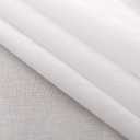 Off White Semi Sheer Curtains 63 Inches Long Faux Linen Off White Sheers with Rod Pocket for Bedroom Living Room Girls Kids Room 2 Panels 52x63