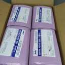 JMU Dental Bibs 500, Purple Dental Bibs Disposable, 3-Ply Tattoo Bibs 13" x 18" Lavender