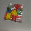 60Pcs Christmas Mini Pop Keychain Fidget Toys Mini Pop Keychain Rainbow Silicone Simple Fidget Toys Fidget Relieve Anxiety Stress Hand Office Desk Toys for Kids Adults