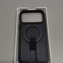 BUTAIGA for iPhone 17 Pro Max Leather Case with Stand, AntiSlip Grip Ring, Fits for MagSafe (Blue, IP17 Pro Max6.9inch)