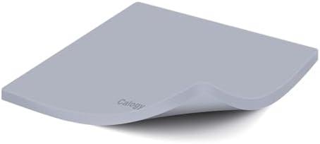 Calogy Heat Press Mat Silicone 15x15 inch, Heat Press Pad Resistant Fireproof 0.34in Thickness, Double Sided Easy Washable Mat for Vinyl Ironing Insulation Transfer Crafting Sublimation Projects