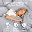 King Pillow Cases Set of 2 - Ultra Soft Hotel Quality Pillowcase Covers - Comfy, Cozy & Wrinkle Free - Shrinkage, Stain & Fade Resistant - Machine Washable Pillow Protectors - 2 Piece Set - Steel Blue