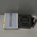 Gaiatop Mini Space Heater, Lightweight PTC Ceramic Fast Heating 500W Energy Efficient for Indoor Use, Overheating & 45 Tip-Over Protection, Portable Desk Electric Heaters for Office Home Black