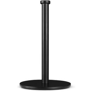 Paper Towel Holder, Black Kitchen Towels Holder, Countertop Paper Towel Holders for Kitchen Roll Holder, Steady Paper Holder Countertop with Solid Weighted Base