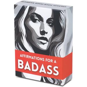 Ariond Badass Affirmation Cards For Women - 52 Daily Motivational and Inspirational Cards for Women