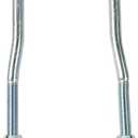 Spare Tire Carrier for Trailer,U-Bolt Zinc Plated Spare Tire Mount Bracket Side Mount 4 or 5 Lug fit Ski Boat, Fishing Boat or Sailboat Trailer (12 Inch, Silver)