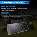 ACS6000ULS Mower Chute Blocker Compatible with Most Zero Turn Mowers, Fit for Ferris, Exmark, Gravely, Hustler and Toro Mowers Replaces Advanced Chute System 088-6003-00, Includes Discharge Shield