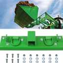 JY PERFORMANCE Tractor Grab Hooks Compact Tractor Bucket Hooks Bolt On Compatible with John Deere 1025R 2320 2520 2720 2025R 2032R 2038R 3032E 4010 4100 4110 4115
