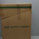 All Aluminum Carry On Luggage 22x14x9 Airline ApprovedHard Shell Carry On Luggage, Zipperless Luggage Aluminum Suitcase Luggage (black, 20inch)