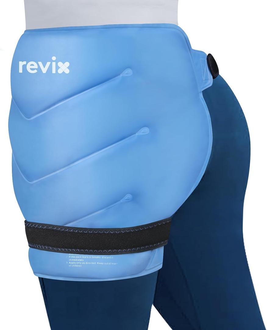 REVIX Extra Large Cold Pack for Hip Replacement, Reusable Ice Pack for Hip Flexor, Post-Workout Recovery, After Hip Surgery Must Have