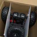 Jiakora RC Cars Remote Control Car 1:12 Off Road Truck, Metal Shell LED Headlights Offroad Monster RC Truck, 4x4 All Terrain Hobby RC Cars Toys for Boys Kids Adults Gifts 8-12