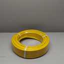 35ft 1/2'' CSST Gas Line Flexible Gas Line 1/2 Pipe with 2 Male Fittings Corrugated Stainless Steel Tubing for Natural Gas Propane