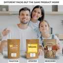 Be Still Farms Yellow Organic Popcorn Kernels (4.8lb) - Uncooked Corn Bulk Great for Movie Night - Healthy Microwave Snacks Ideal for Popping - USA Grown | USDA Certified | Vegan | Non-GMO (76.8 Ounce (Pack of 1))