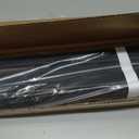UNISHADES No Drill Cordless Mini Blinds, 38" W × 64" H Black