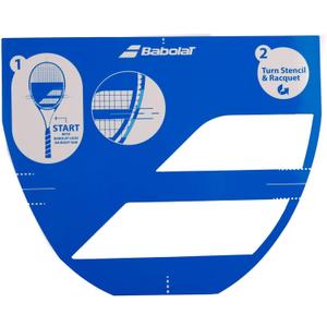 BABOLAT Stencil Logo Tennis Accessories, Adults, Unisex, Multicoloured (Multicoloured), One Size