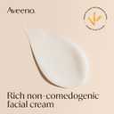 Aveeno Calm + Restore Facial Moisturizer Face Cream for Redness Relief, Non-Comedogenic, Ceramide & Vitamin B5, Hydrating for Dry, Sensitive Skin, Hypoallergenic, Fragrance-Free, 1.7 oz