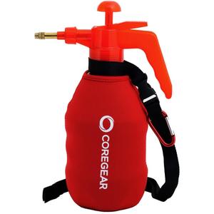(Ultra Cool XL) USA Misters 1.5 Liter Personal Pump Water Mister & Sprayer with Full Neoprene Jacket (Red)