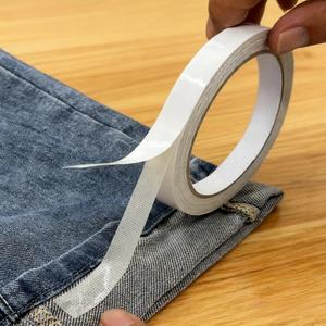 Double Sided Tape for Clothes, 1/2Inch*40 FT Hemming Tape for Pants, No Sewing Ironing Hem Tape for Curtains Jeans Clothing Fabric Arts