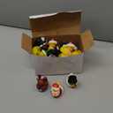 Fumete 24 Pcs Rubber Duck Bulk Holiday Bath Rubber Duck Toys for Xmas Birthday Party Favor(Christmas)