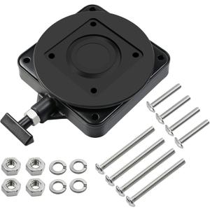 1 Pack 2207003 Low-Profile Swivel Mounting Base Compatible with Cannon Downrigger