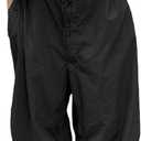 YAHUIUL Cargo Pants Women, Parachute Pants for Women Baggy Low Waist Zipper Y2K Pants Light Baggy Jogger Relaxed, XL