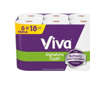 VIVA! Signature Cloth Paper Towel Roll (12=36single rolls)