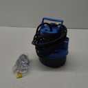 PANRANO 1/2 HP Submersible Water Pump 2900 GPH Portable Small Sump Pump For Pool Cover, Basements, Puddles, Gardens Ponds With 16.4 Ft Power Cord and Hose Adapters, Blue