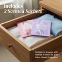 Scented Candle Gift Set for Women - 4 Natural Soy Wax Candles (4.4 oz) & 2 Fragrance Sachets - 160 Hour Total Burn Time - Spa & Relaxation, Aromatherapy Scents Fragrance, Gift Box for Mother's Days