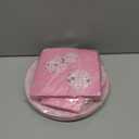 96PCS Pink Silver Disco Party Plates Napkins Disco Birthday Decoration 70s Theme Disposable Paper Cake Tableware Serve 24 Guests Women Girls Baby Shower Bachelorette Wedding Birthday Party Favor
