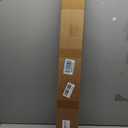Ceiling Curtain Track, Curtain Track with Roller Hooks, 9ft - 12ft Ceiling Mounted Rail Set for Room Divider, White