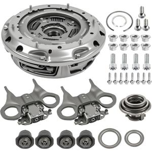 BHB Transmission Dual Clutch Kit Release Fork Lever W/Bolts Compatible with Ford Eco Sport 2013-2020 Fiesta Focus 2011-2019 Figo 2016-2018 Replace 6DCT250 DPS6 PS250 602000800 CA6Z7515J CA6Z7515K