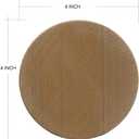 8 Pack Natural Sandstone Water Absorbent Hand Crafted Round Coasters Bulk, MONKEY SUN 4 x 4 Inches Stone Coasters for Drink Bar Kitchen Home, Used for DIY and Carving, Set of 8