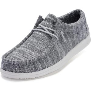 WHITIN Men's Easy Breezy Slip On Loafers | Foam-Cushioned Footbed | Ultralight Flex Sole (10)