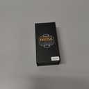 Car Air Fresheners for Men | 10ml Air Freshener | Strong Perfume Hanging Diffuser with Odour Eliminaor Technology | Car Accessories | Car Scents Air Fresheners by Ikeda (Square, Dark Night) (0.34 Fl Oz (Pack of 1))