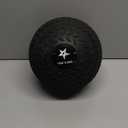 Yes4All Slam Balls, 10-40lb Weighted Ball Weight, Durable PVC Sand Filled Workout Dynamic Slam Ball for Core Strengthen (Black)