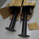 Adjustable Furniture Leg Set 32~51 Inch, Adjustable Metal Table Leg, 32~51 Inch（4 Pack）