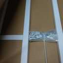 Fixed Window Safety Guard 14x 38 Adjustable Width Prevents Accidental Falls, Non-Egress, Tamper Resistant Screws Included, White, Single Pack