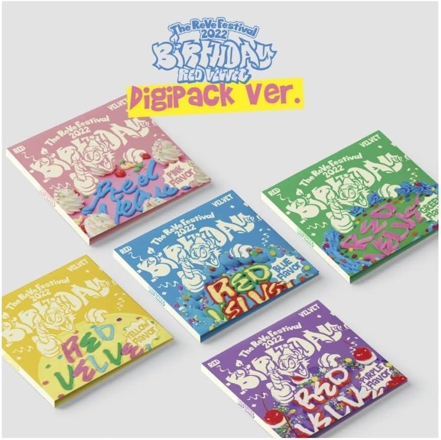 Red Velvet - The ReVe Festival 2022 Birthday [Digipack Ver.] Album+Folded Poster (Random ver.)