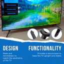 TV Stand Legs Only Compatible with Samsung TV UN43TU7000F,UN43TU700DF, BE43T(Left: BN96-50854A Right: BN96-50855A),Not Compatible with Other Models.Tv Stand Base for 43 inch TV