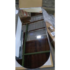 Koonmi 30"x71" Arched Full Length Mirror, Silver Large Floor Mirror with Aluminum Alloy Frame, Standing Hanging or Leaning Wall-Mounted Full Body Mirror for Living Room and Bedroom