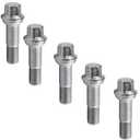 5PCS Wheel Lug Bolt M14x1.5 for Mercedes-Benz ML350 ML500 GL450 GLK350 S550 CL500 CL63 AMG Replace 0009905407